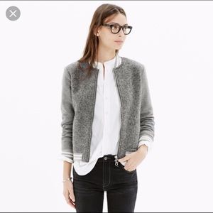 Madewell Dugout Varsity Bomber Jacket